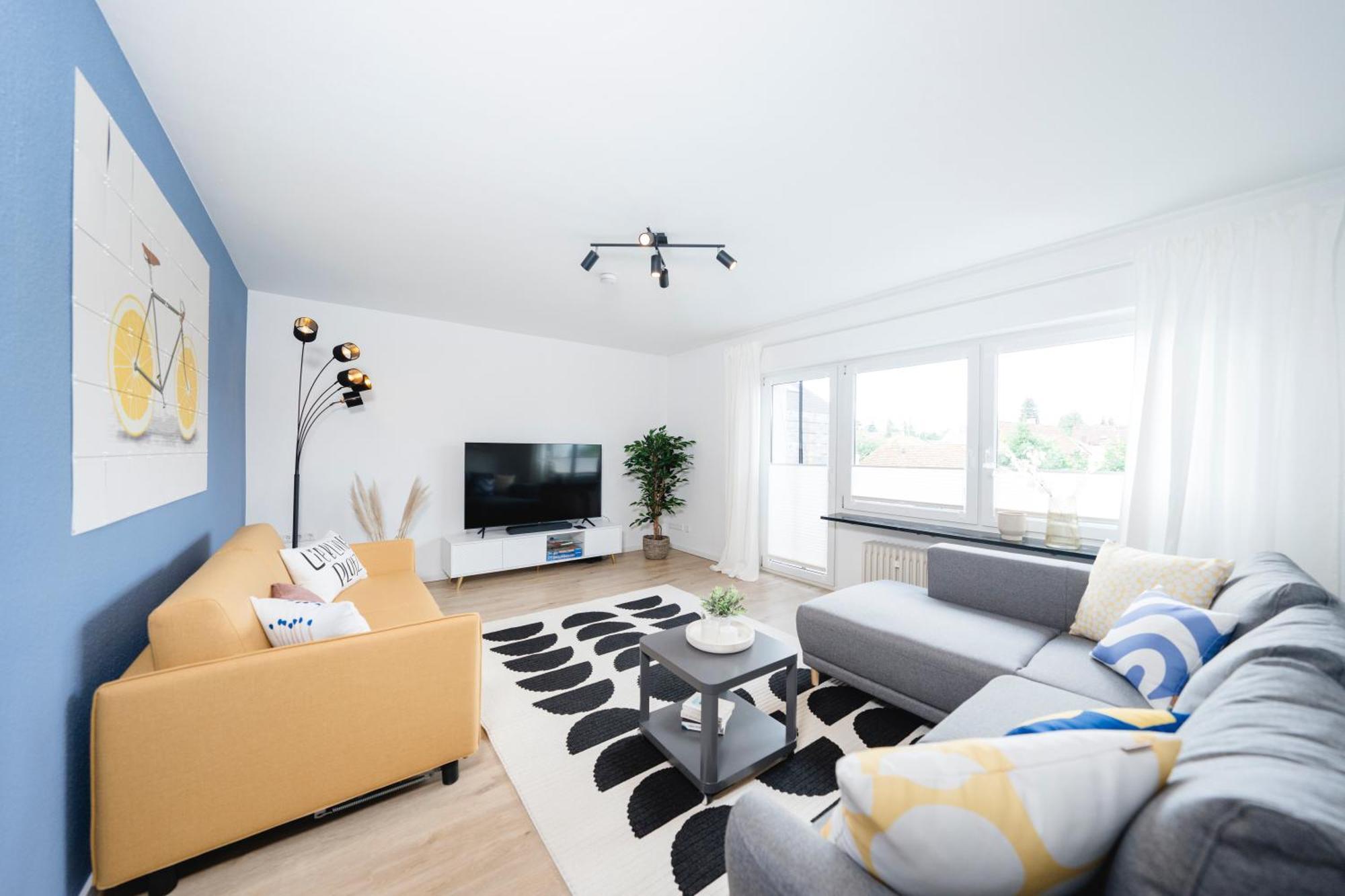 Stadtrand Oase Karlsruhe Mit Balkon Exteriör bild